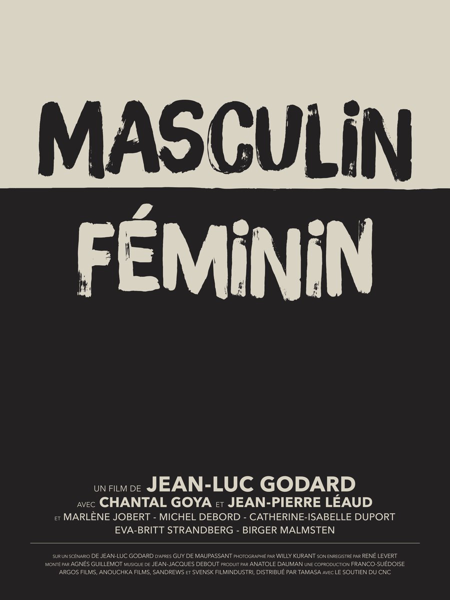 دانلود فیلم Masculin Feminin 1966 مذکر مونث